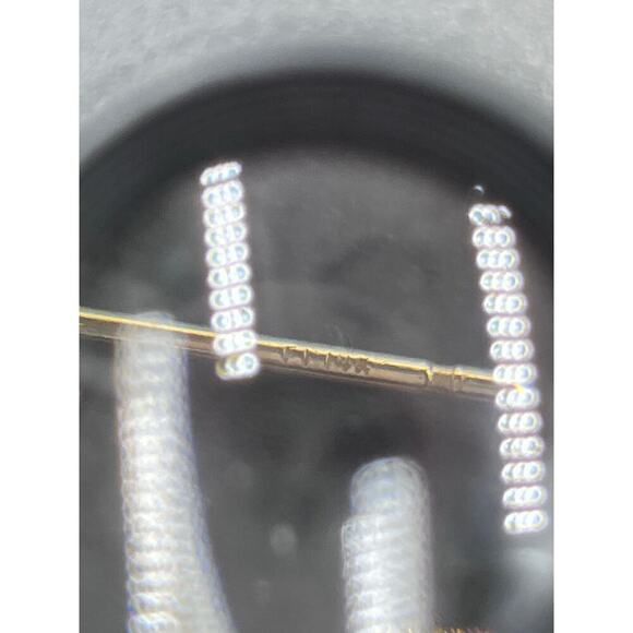 Designer Signed‎ 14K Yellow Gold Round Diamond Solitaire Stud Earring *Single - Picture 5 of 8